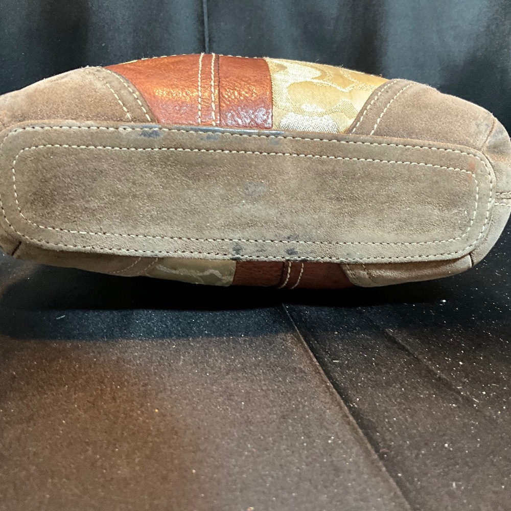 Coach shoulder bag, signature patchwork.   22-H7Cc - Picture 9 of 10